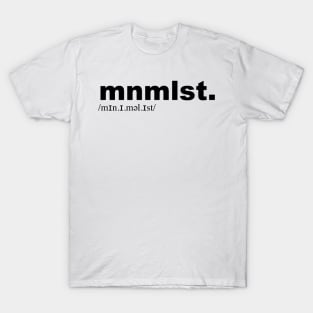 minimalist T-Shirt